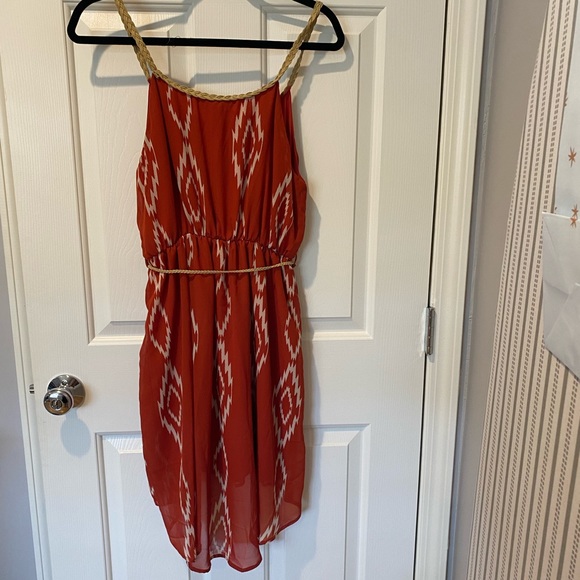 Rust Color Boho Dress - Picture 6 of 6